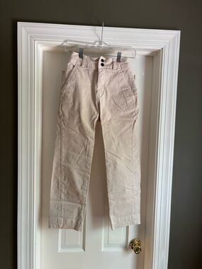 Everlane Beige Straight-Leg Pants